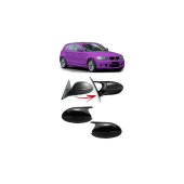 Mirror Cover Set BMW 1 E81-E88 3 E90-E93 Gloss Black