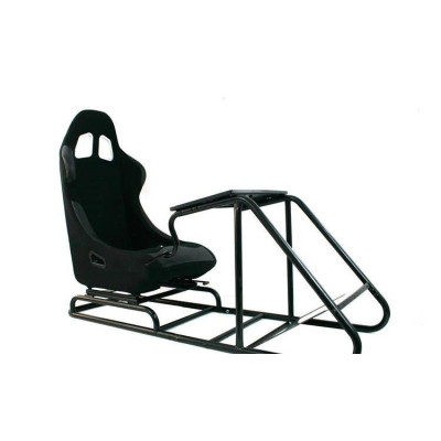 Ultimate Gaming Frame: Adjustable Monitor Stand & Organizer