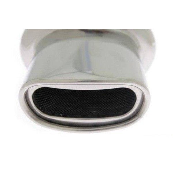 80x145mm Rear Muffler with 63.5mm Inlet - High Performance