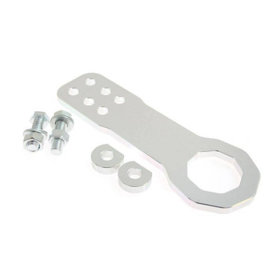 Front Silver Towing Bracket for Enhanced Vehicle Support