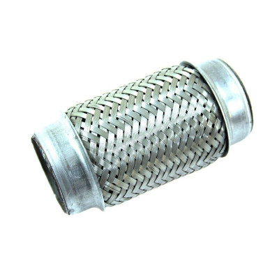 45x100mm 201SS Exhaust Flex Pipe - Durable & Flexible Design