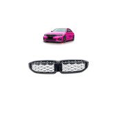 Grill BMW 3 G20 G21 Gloss Black & Chrome