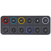 Ecumaster 12-Position RGB CAN Bus Keyboard Controller