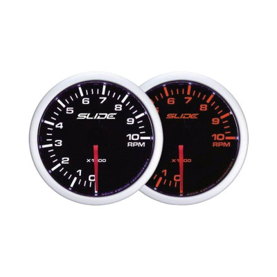 52mm Slide WA Tachometer Gauge - 10,000 RPM Performance Meter