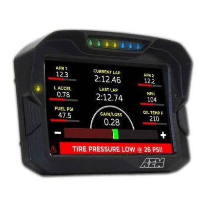 AEM CD-7 Digital Racing Dash with VDM - High-Performance Display