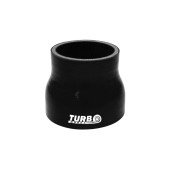 Black Straight Reduction 76-83mm - Precision Fit Connector