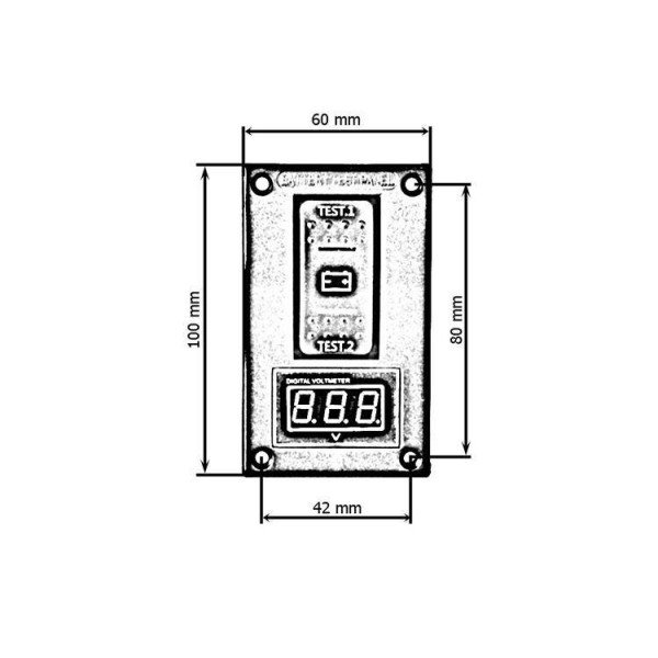 Advanced Battery Test Panel for Accurate Performance Analysis