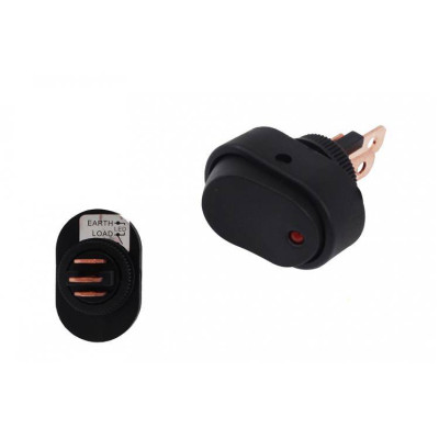 3-Pin Red Oval ON-OFF Switch for Easy Control
