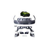 Mercedes-Benz GLE C167 Rear Black Diffuser