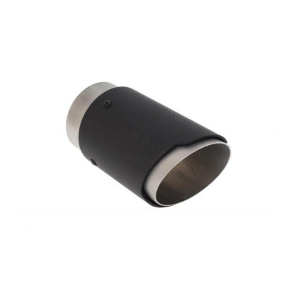 80mm Carbon Exhaust Tip with 67mm Inlet - Premium Upgrade