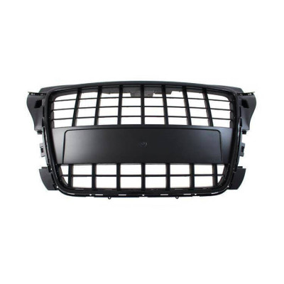 Bright Black S8-Style Grill for Audi A3 8P (09-12)