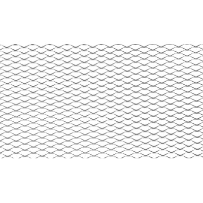ALU Honeycomb Mesh Grill Silver 100x33cm - 20x8mm
