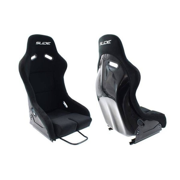 SLIDE R1 Black Racing Seat - Premium Comfort & Style