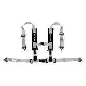 Silver Racing Seat Belts Slide V2 4P 2" E4