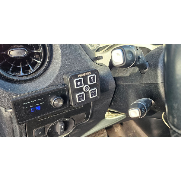 Light Switch Panel Mini Dashboard Controller 10-30V