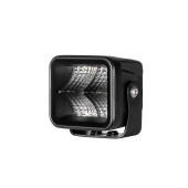 LED Worklight Terrain Black Square Flood Wide Beam 7cm 20W