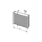 Setrab Proline intercooler core 316x382x70mm