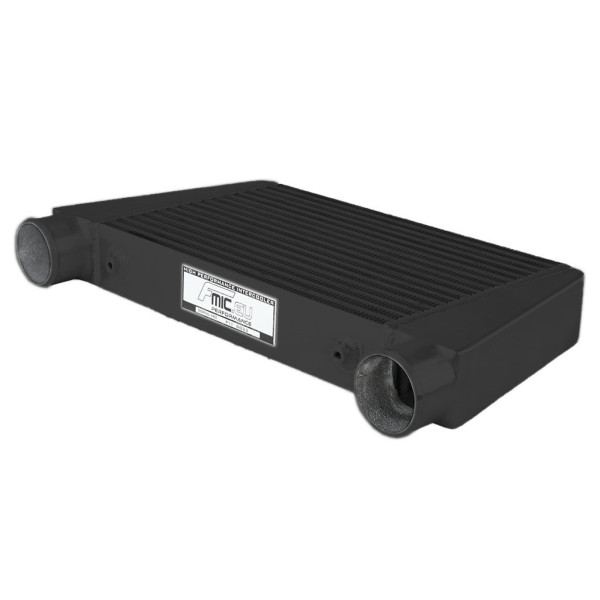 Intercooler 450x280x76mm Up Inlet / Outlet Black