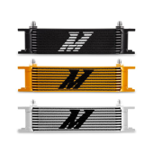 Universal -8AN 10 Row Oil Cooler Black