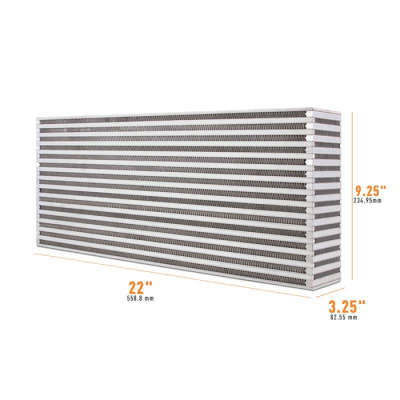 Universal Air-to-Air Race Intercooler Core 22.00" x 9.25" x 3.25"