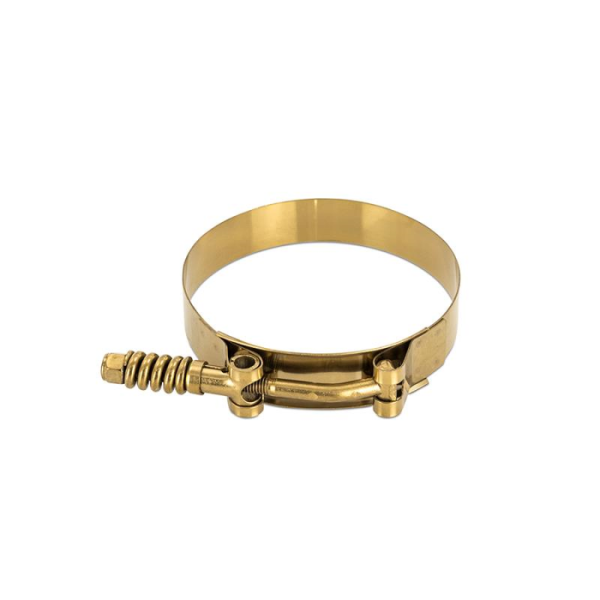 Constant Tension T-Bolt Clamp Gold 68mm