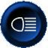 Insert button 15mm B857 blue Ecumaster