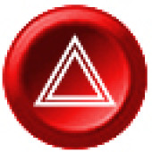 Insert button 15mm B856 red Ecumaster