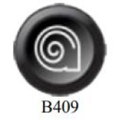 Insert button 15mm B409 Ecumaster