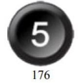 Insert button 15mm 176 Ecumaster