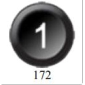 Insert button 15mm 172 Ecumaster