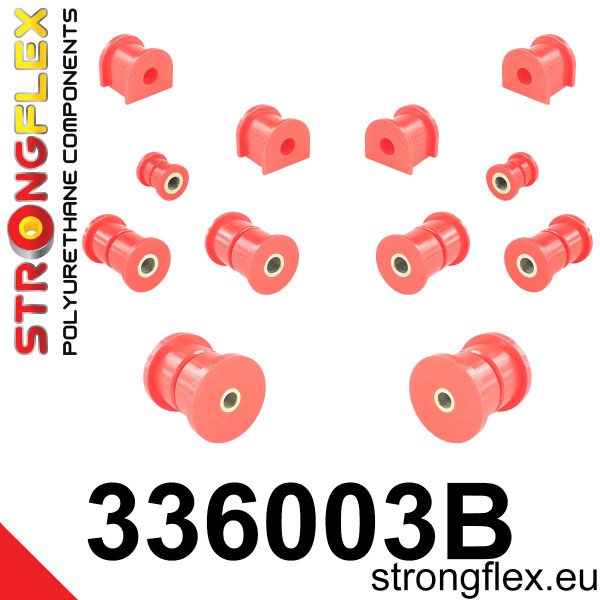 Jeep Cherokee II Rear Suspension Bush Kit - 336003B