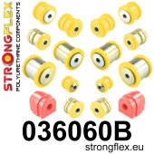 BMW Rear Suspension Bush Kit - Polyurethane, 16 Pcs, Ref 036060B
