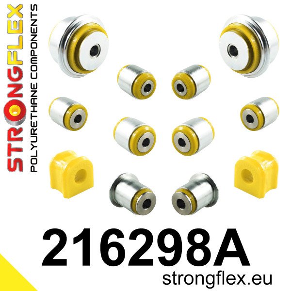 Toyota Corolla & Yaris Rear Suspension Bush Kit SPORT - 216298A