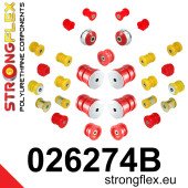 Full Suspension Polyurethane Bush Kit for Audi A1 I 8X - 026274B