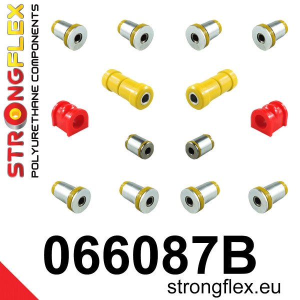 Dodge Viper Rear Suspension Bush Kit - Polyurethane 066087B