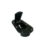 Flat Bonnet Fasteners - Red