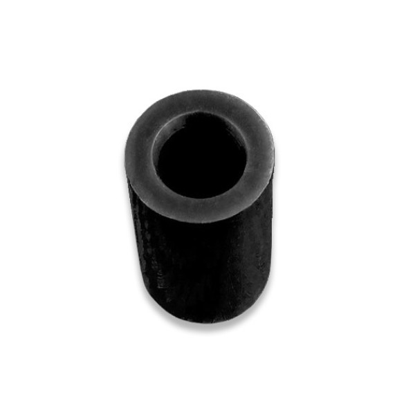 16mm Black Silicone Vacuum Cap - Durable & Versatile