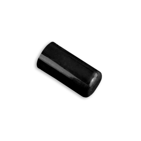 16mm Black Silicone Vacuum Cap - Durable & Versatile