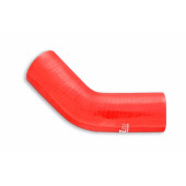 Red 45-Degree Silicone Elbow, 11mm