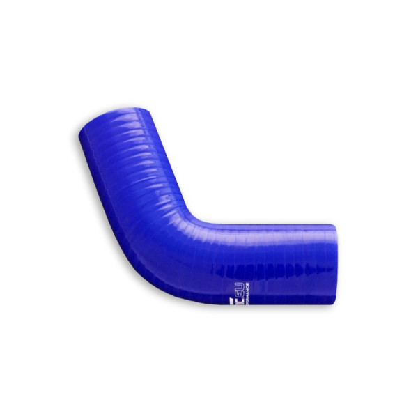 Blue Silicone Elbow 67° 89mm - Durable Connector