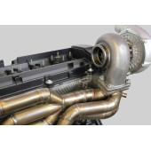 Tubular Stainless Steel Turbo Exhaust Manifold Top Mount T3 E36 without Wastegate FTWL for BMW M50 M52