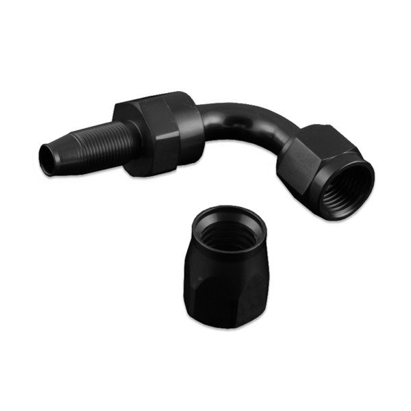 Red Swivel 90° AN10 Fitting for Enhanced Car Performance