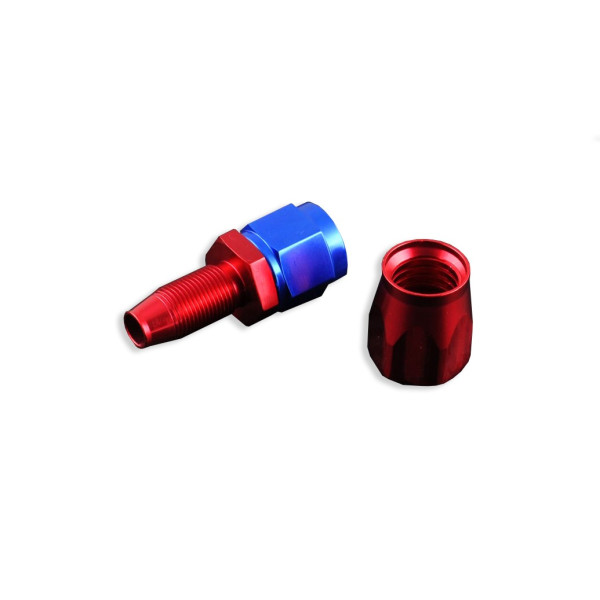 Red AN6 Swivel Fitting for Secure Connections