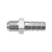 Push-On Barb Tail Hose Pipe AN10 to 12mm Fuel Fitting Adapter Silver