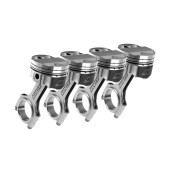 Wiseco Forged Pistons and Manley Rods for Nissan 180SX 200SX SR20DE SR20DET 2.0L 16V 86.00mm CR 9.1-9.25:1