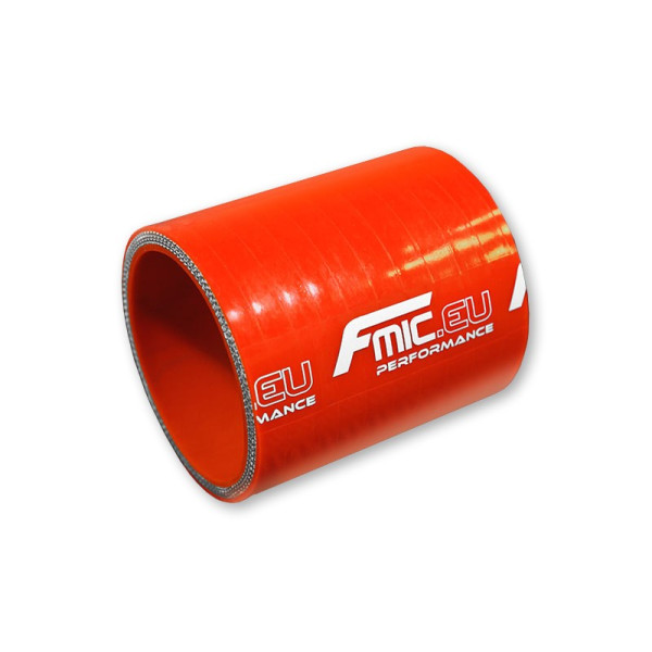 16mm Orange Straight Silicone Coupler - 5cm Length