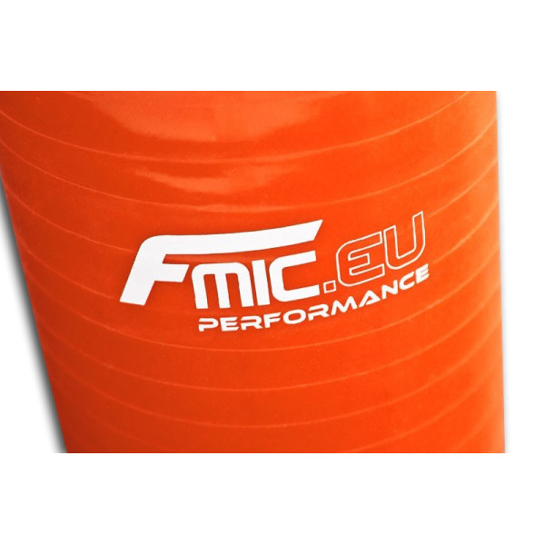 16mm Orange Straight Silicone Coupler - 5cm Length