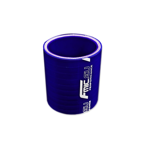 70mm Blue Straight Silicone Coupler - 5cm Length