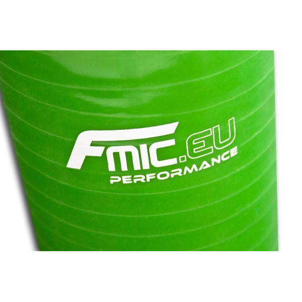 80mm Green Straight Silicone Coupler - 20cm Length