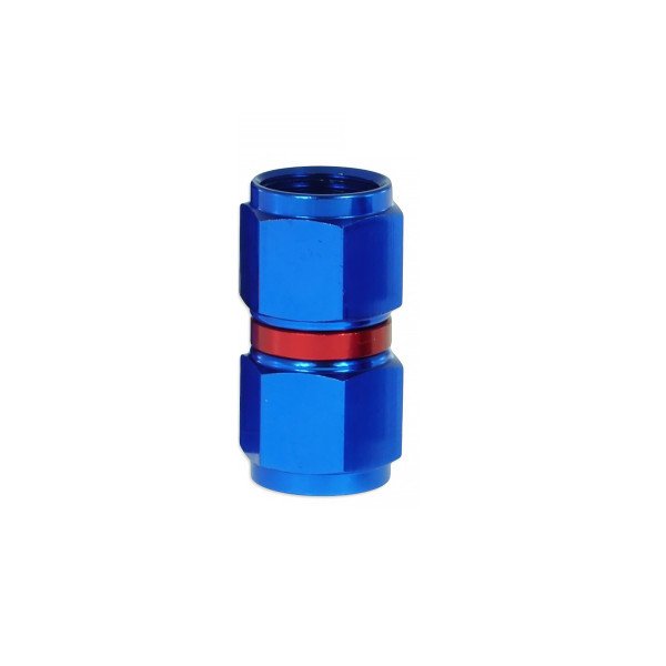 AN4 Blue Female-Female Connector - Durable Automotive Part
